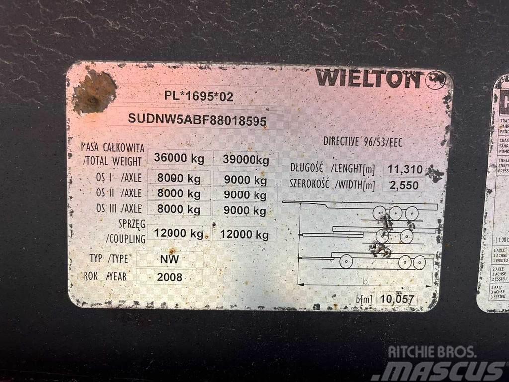Wielton NW 48 A BOX L=10132 mm / 48 m3 Semirimorchi a cassone ribaltabile
