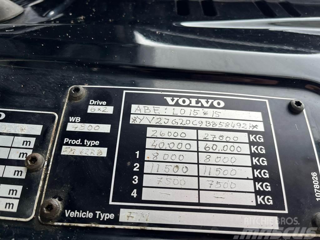 Volvo FMX 460 6x2*4 Meiller RK 20 ton L=6194mm Camion con gancio di sollevamento