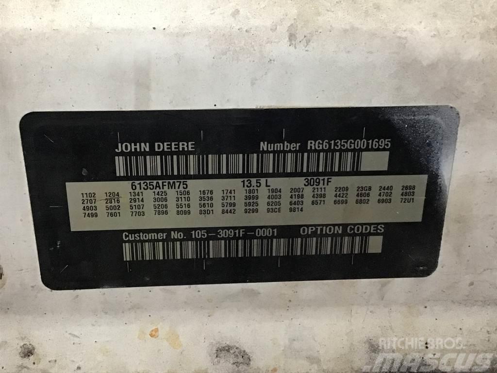 John Deere 6135AFM75 FOR PARTS Motori
