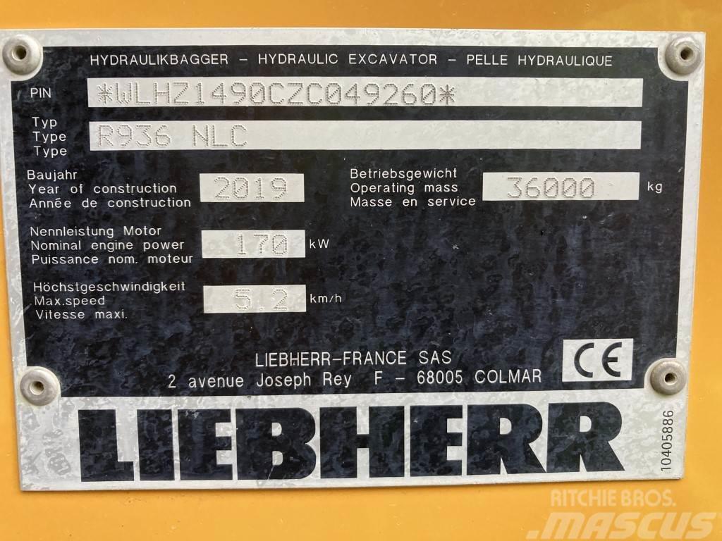 Liebherr R 936 Litronic Escavatori cingolati