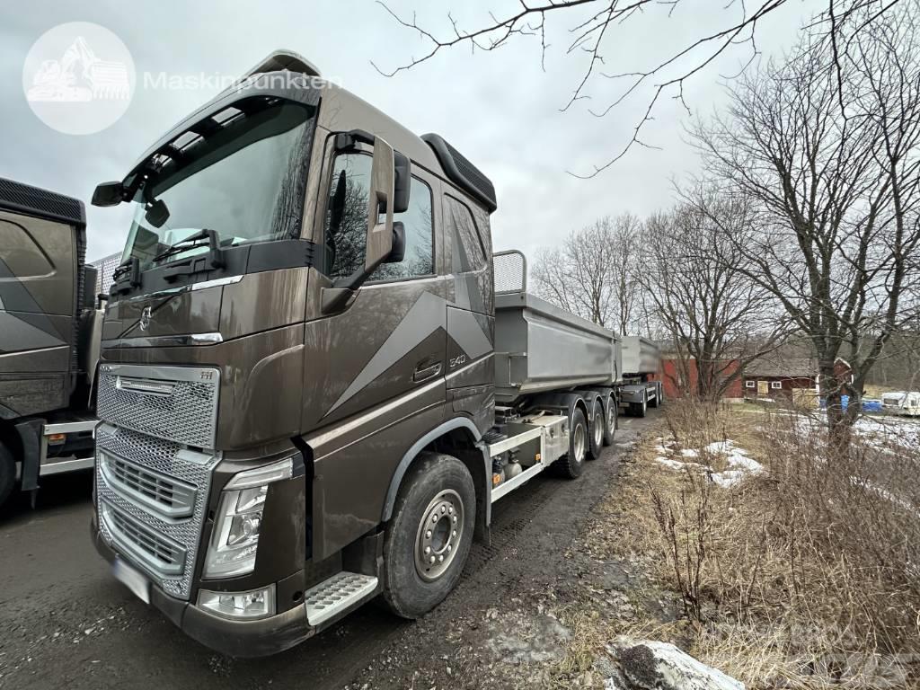 Volvo FH 13 540 Kasett ekipage Camion portacontainer