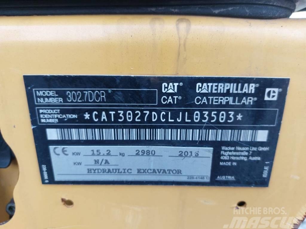 CAT 302.7 D CR Miniescavatori