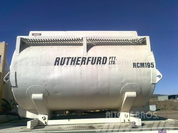 Rutherfurd Grout Mixing 2 x axle trailer Accessori per Calcestruzzo