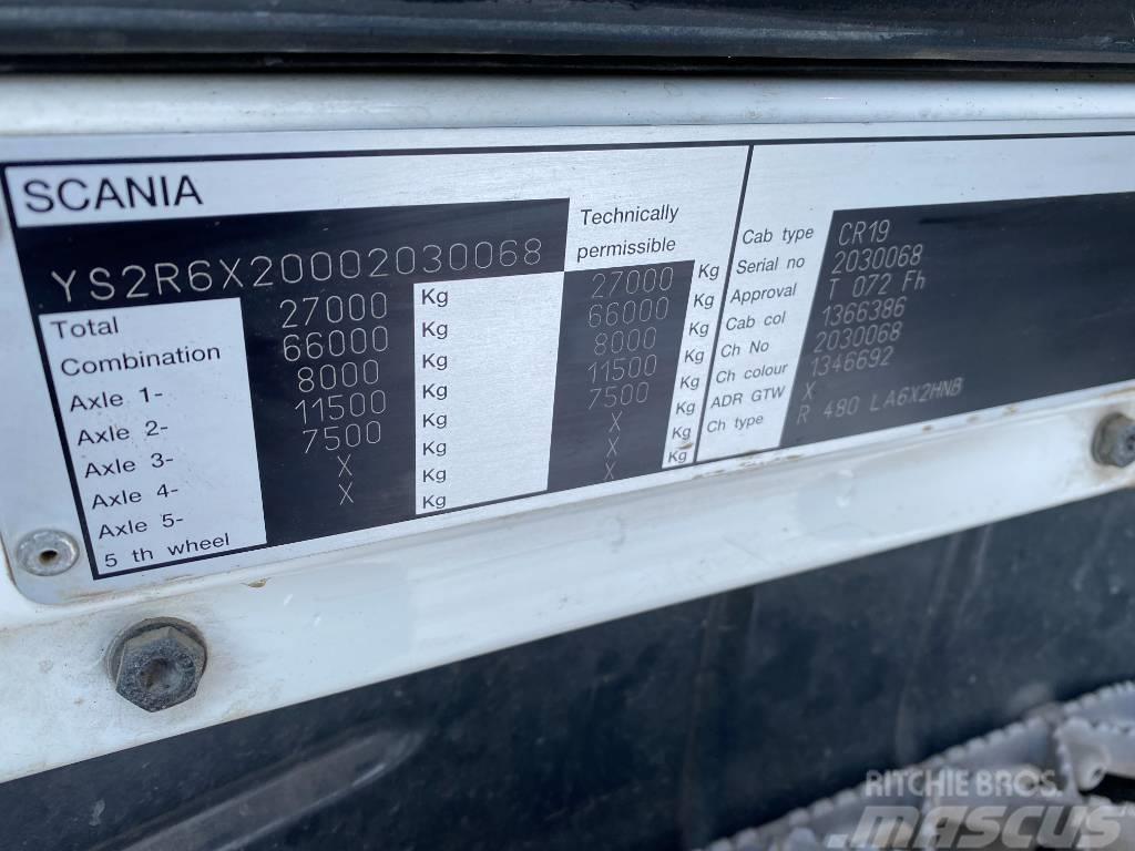 Scania R480 6x2 / RETARDER / HYDRAULICS Motrici e Trattori Stradali