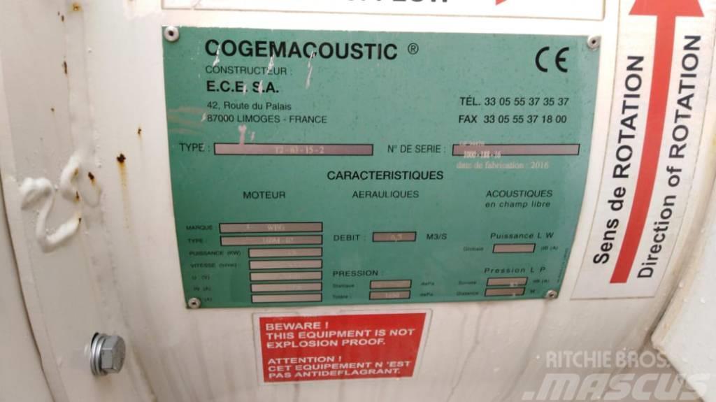  COGEMACOUSTIC T2-63.15 tunnel ventilator Altra attrezzatura per miniera sotterranea