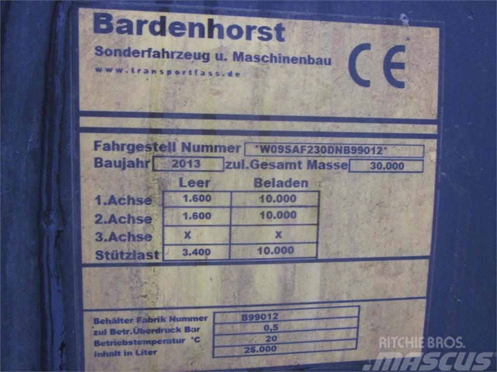  Bardenhorst 25000, 25 cbm, Tanksattelauflieger, Zu Spandiliquami