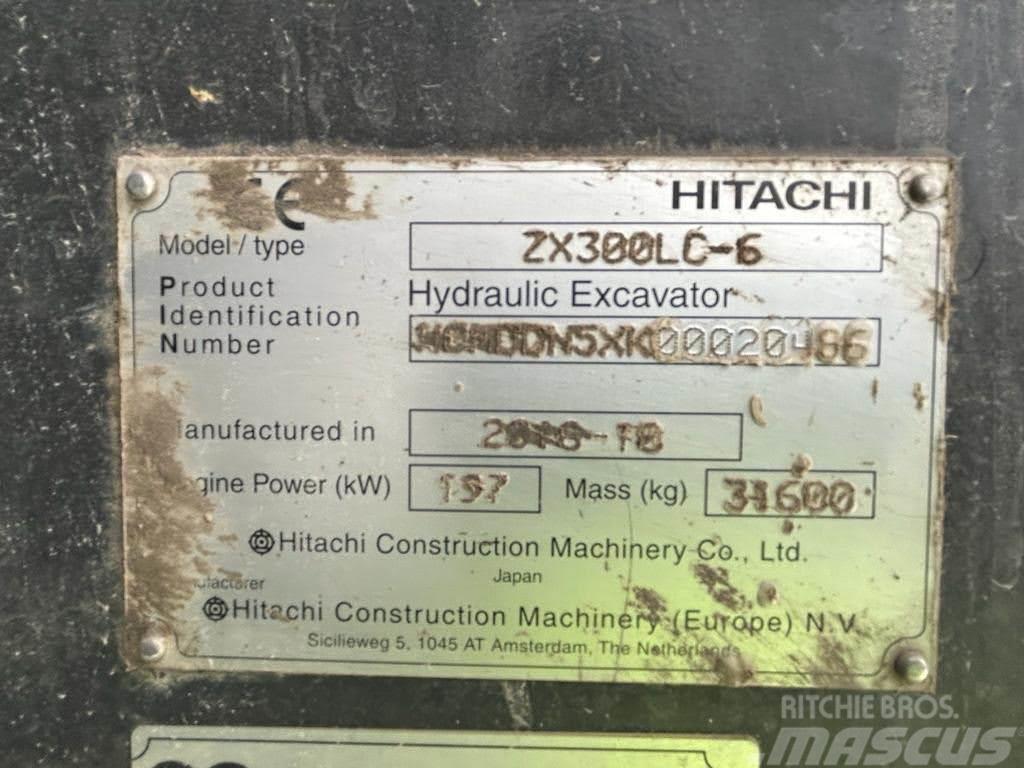 Hitachi ZX 300 LC-6 Escavatori cingolati