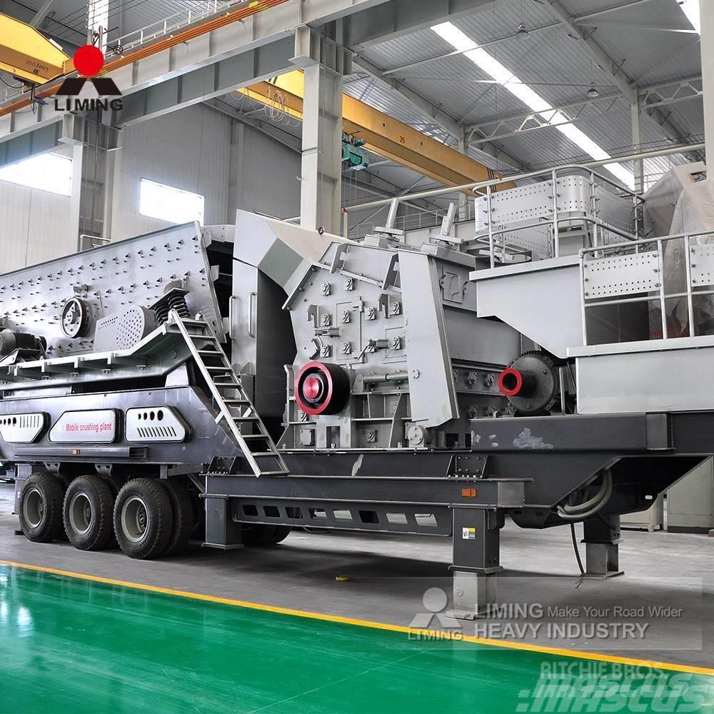Liming KF1214 Mobile Impact Crusher With Screen Frantoi mobili