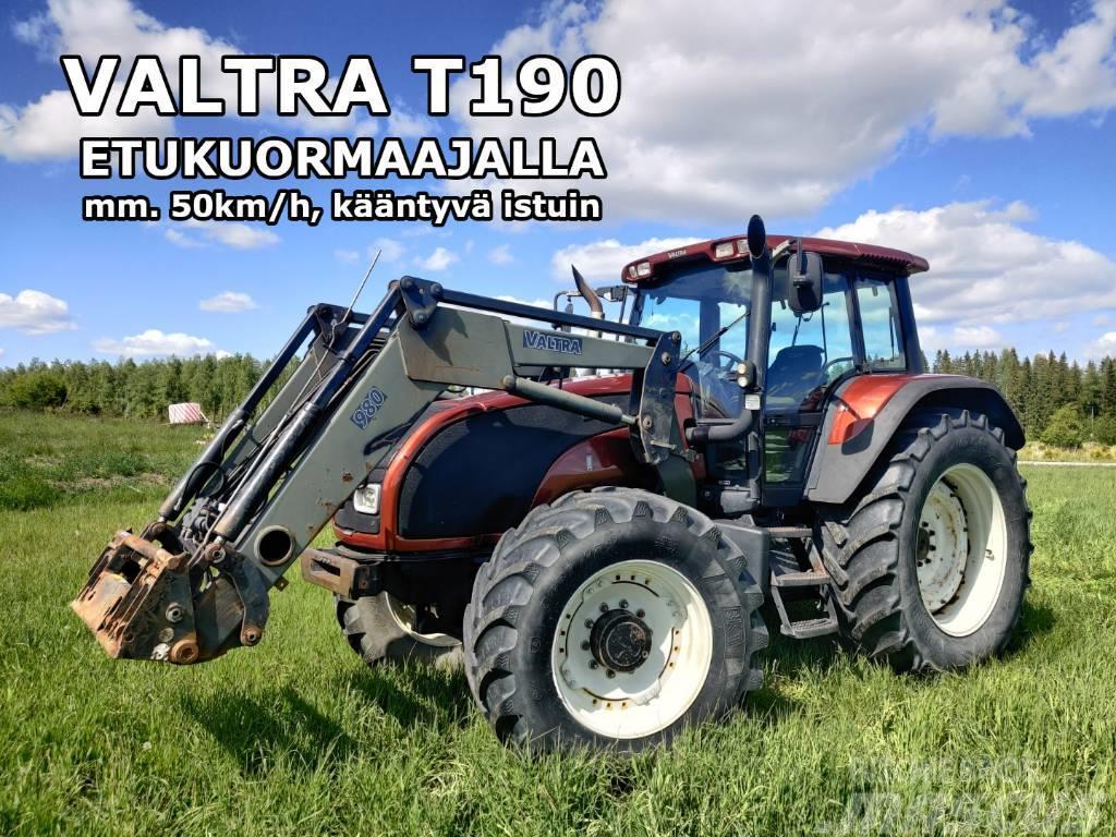 Valtra T190 HiTech etukuormaajalla - VIDEO Trattori
