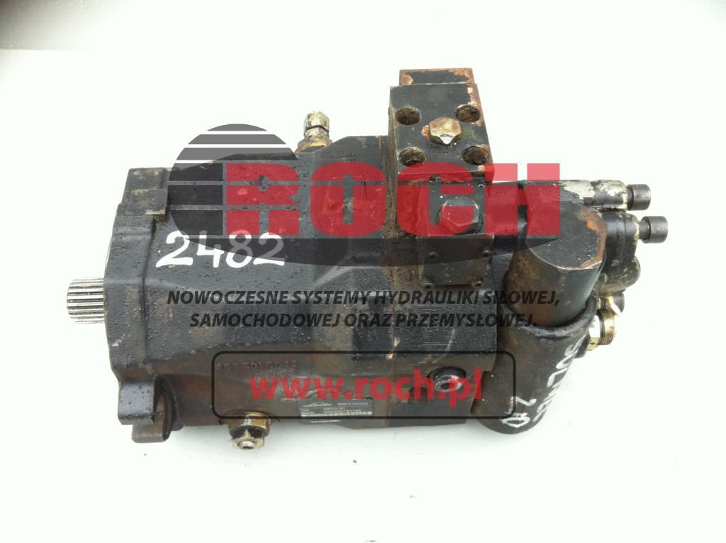 Solmec 210 Linde Silnik Motor HMR75-02 2651 Componenti idrauliche