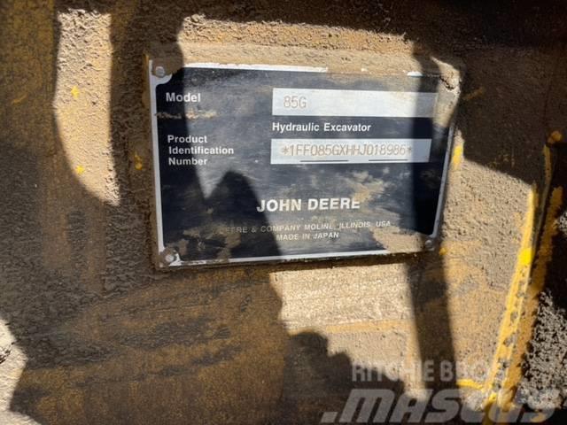 John Deere 85G Miniescavatori