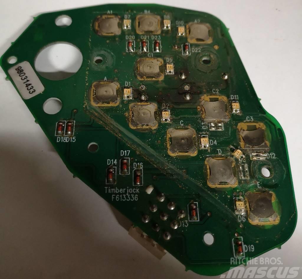 Timberjack 1110C / 1410B / 1710B / 810C CIRCUIT CARD Componenti elettroniche