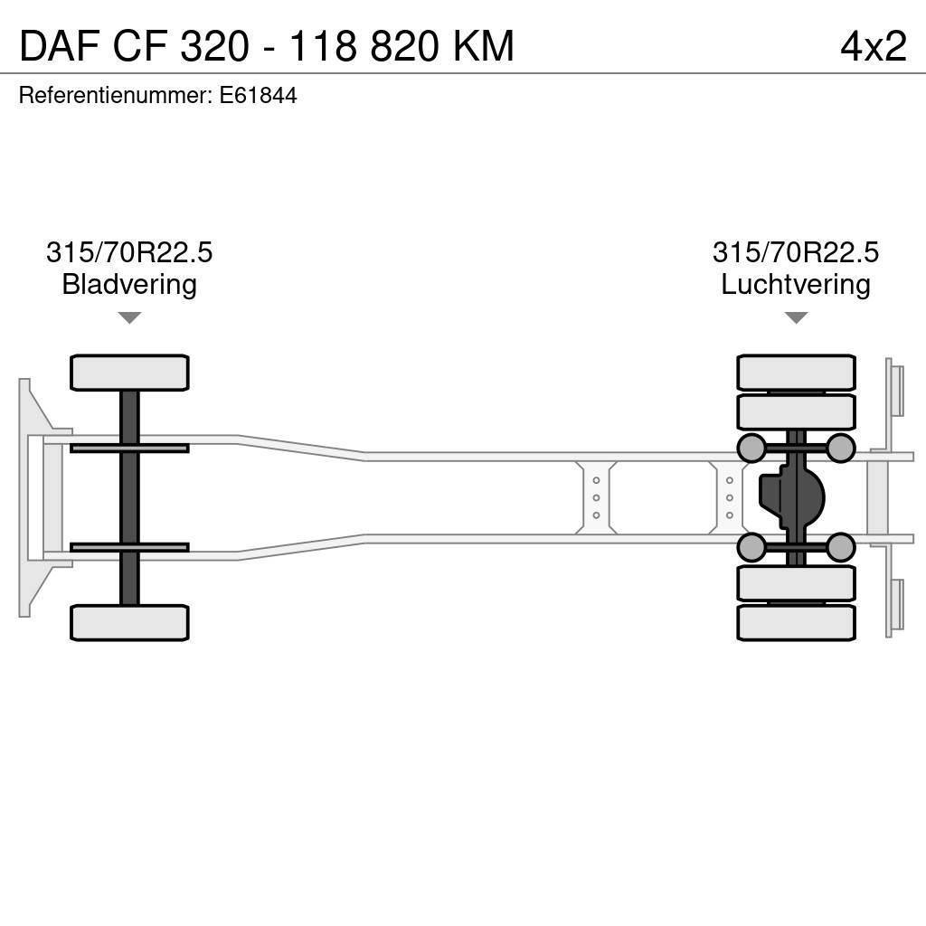 DAF CF 320 - 118 820 KM Camion cassonati