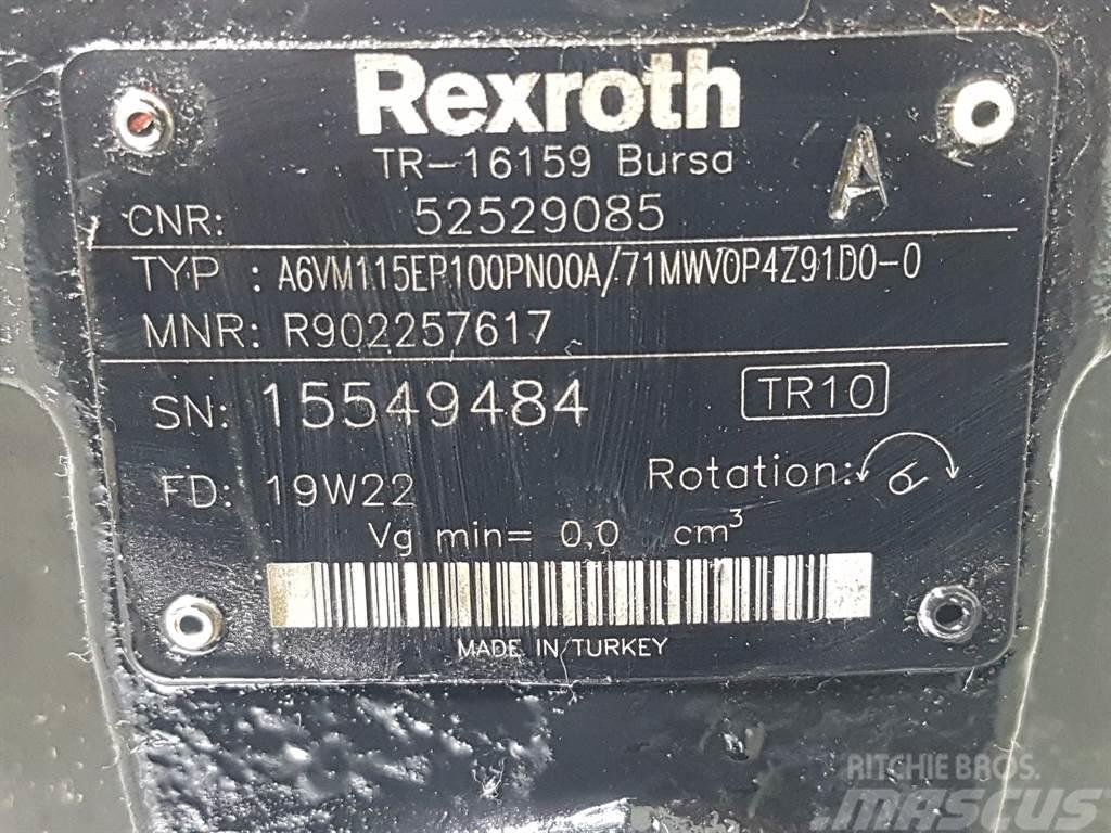 Manitou MLT630/730-Rexroth A6VM115EP100PN00A-Drive motor Componenti idrauliche