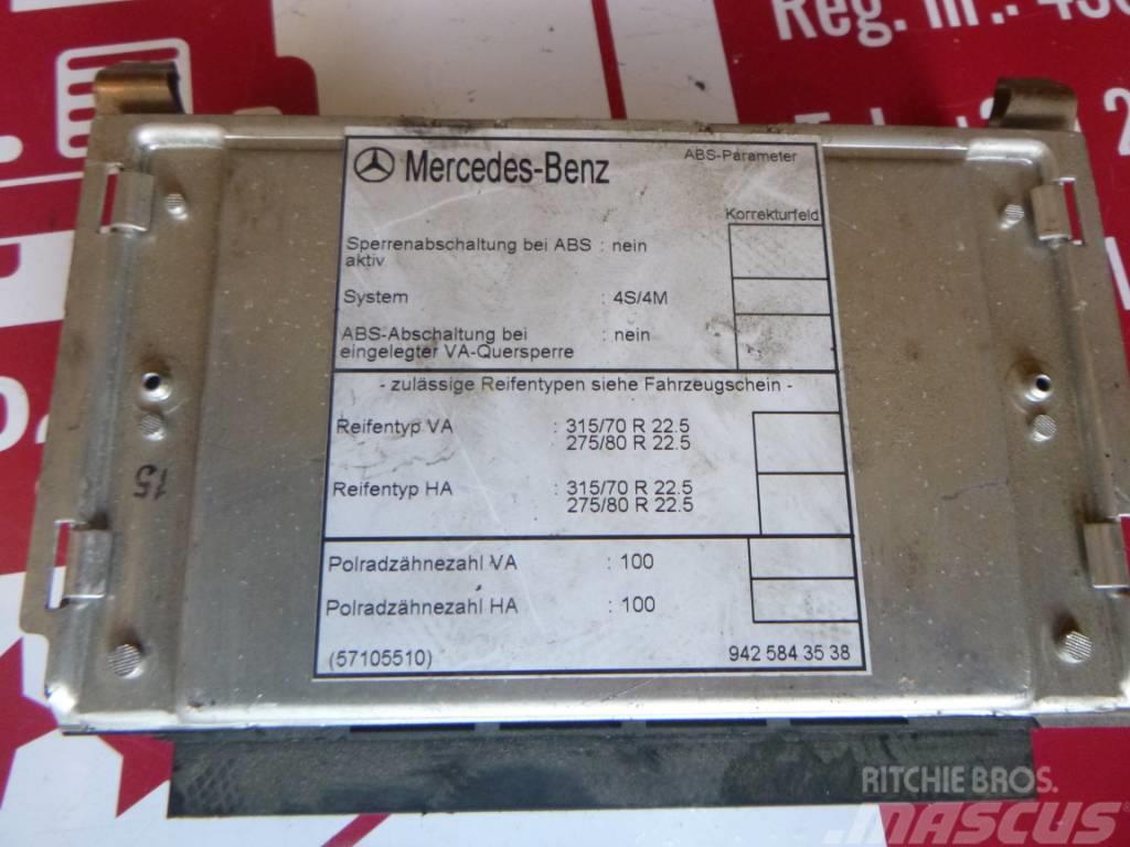 Mercedes-Benz Actros 18.43 ABS control unit 000 446 4514 Freni