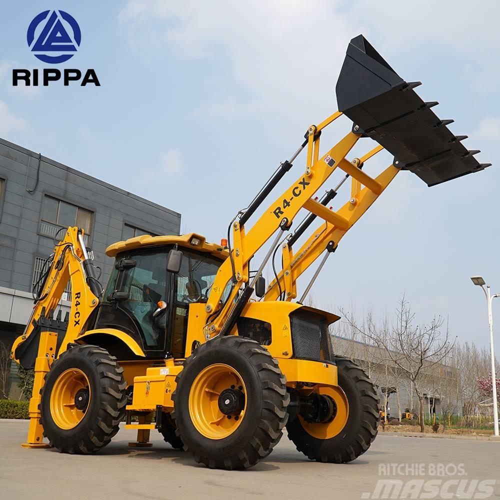  Rippa R4-CX Backhoe, Large, Cab, Air Conditioner Terne