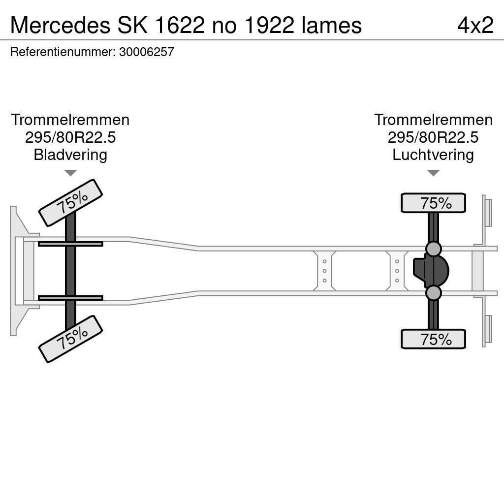 Mercedes-Benz SK 1622 no 1922 lames Trasportatore per veicoli