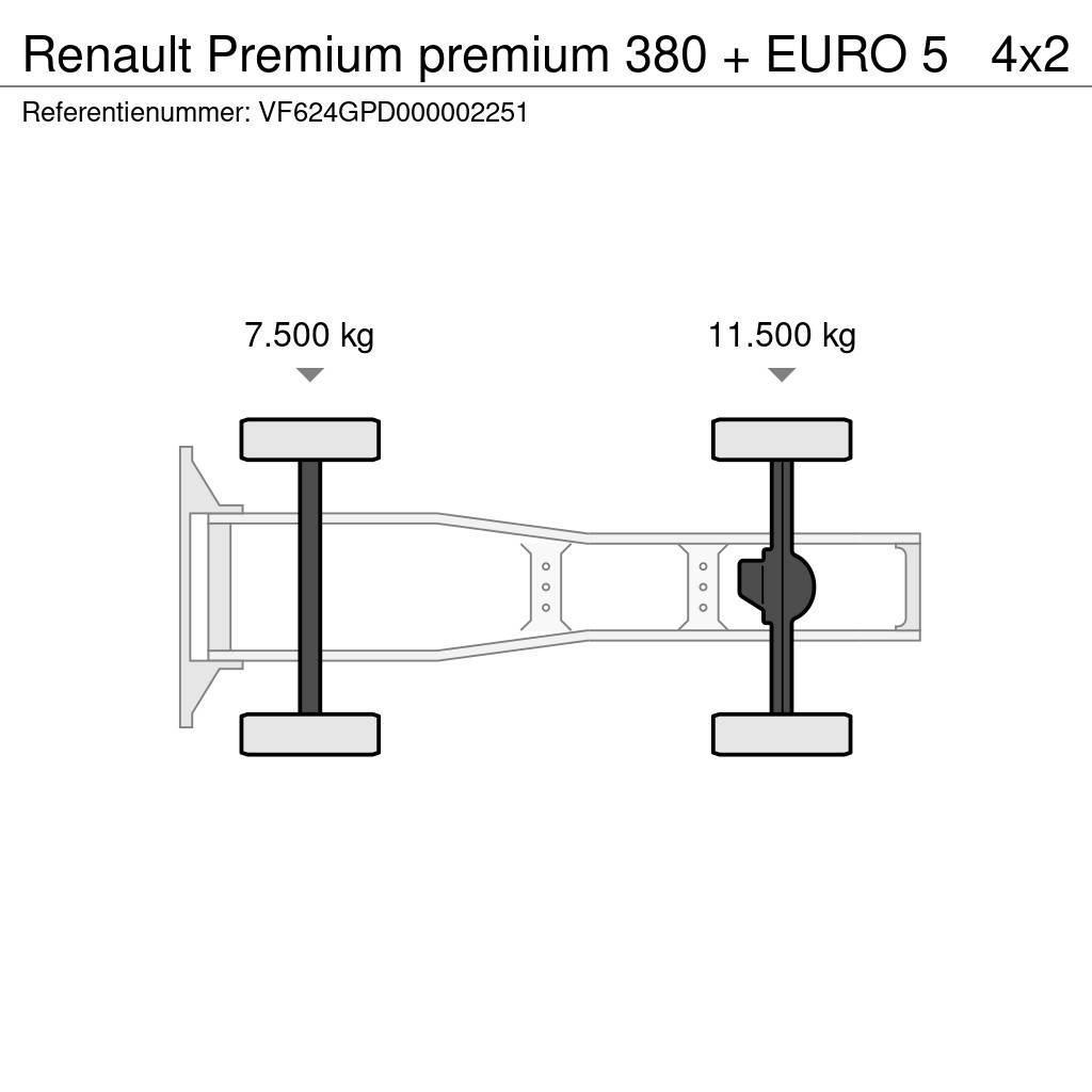 Renault Premium premium 380 + EURO 5 Motrici e Trattori Stradali