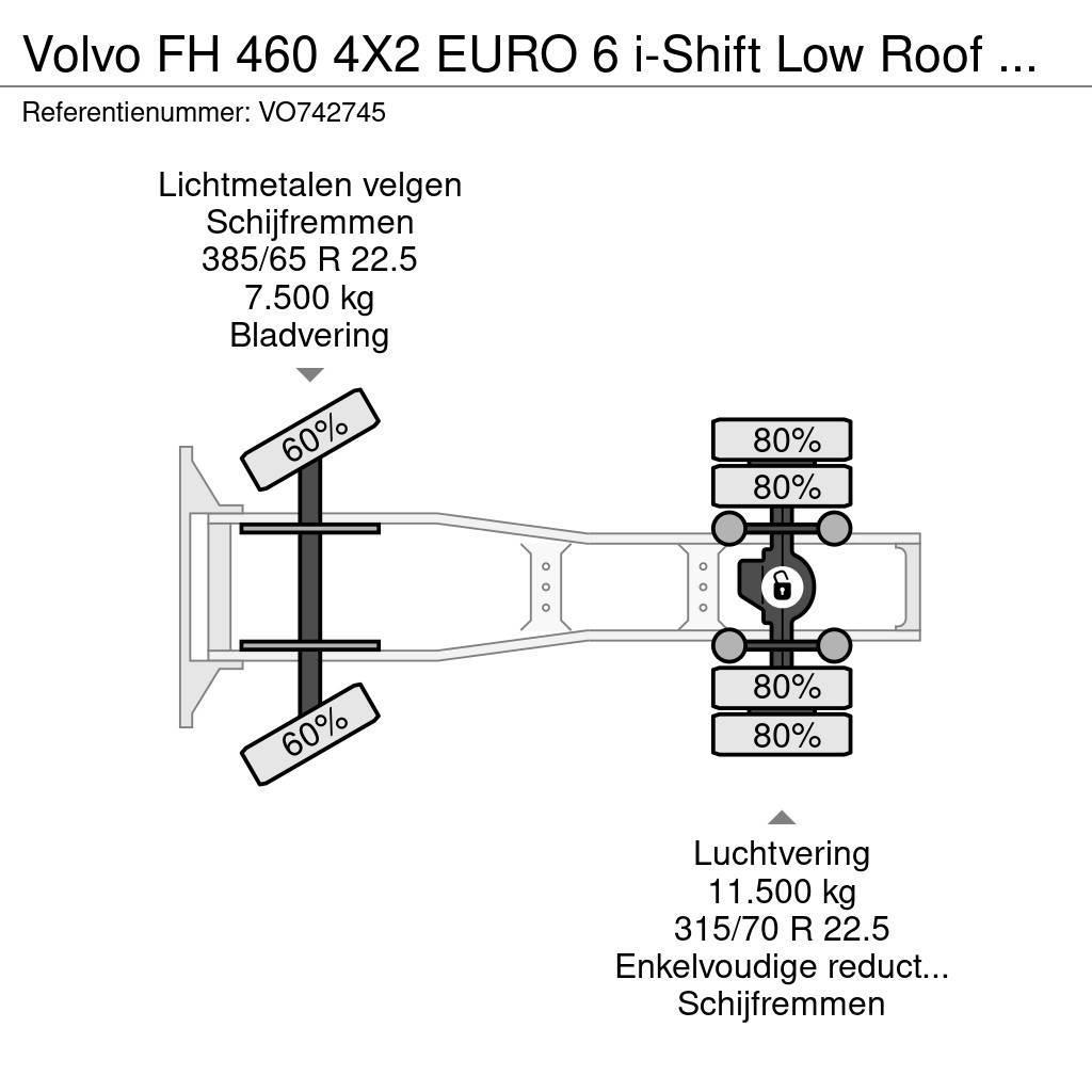 Volvo FH 460 4X2 EURO 6 i-Shift Low Roof APK Motrici e Trattori Stradali