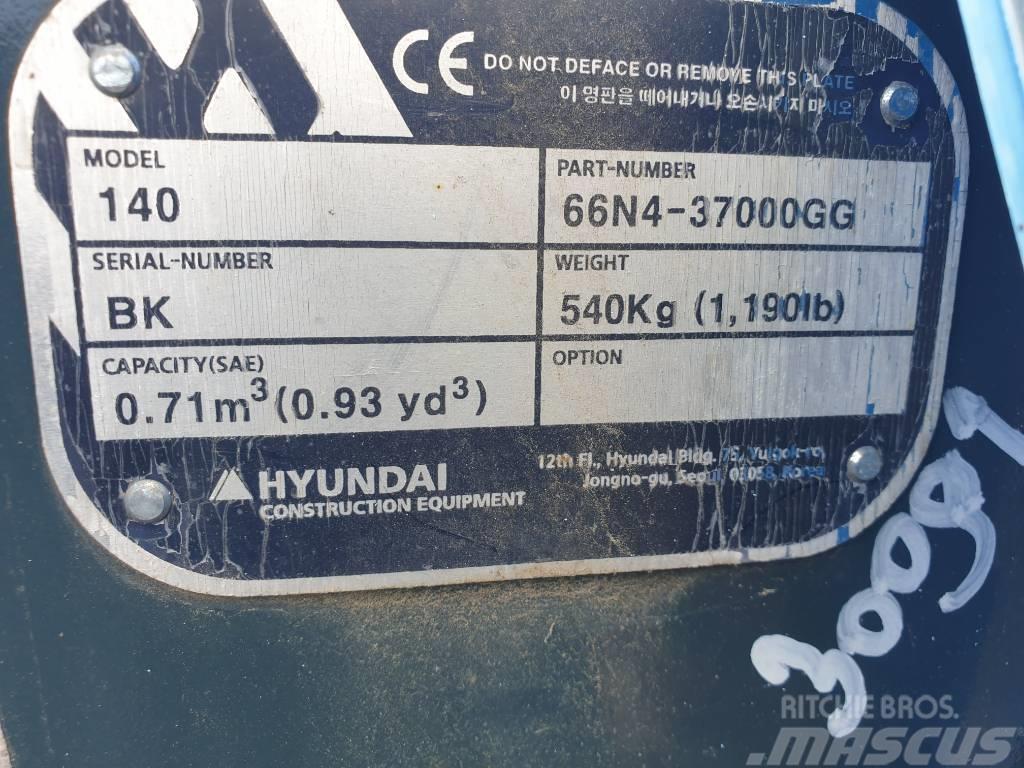 Hyundai Excavator digging bucket 140 66N4-37000GG Benne