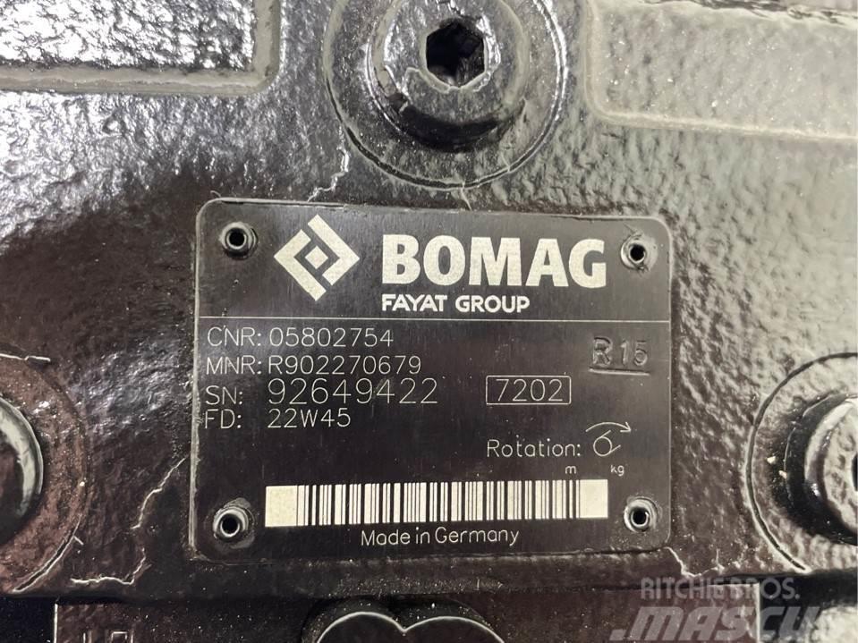 Bomag 05802754-Rexroth R902270679-Drive pump/Fahrpumpe Componenti idrauliche
