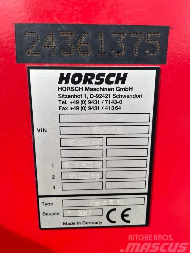 Horsch Focus 6 TD Seminatrici combinate