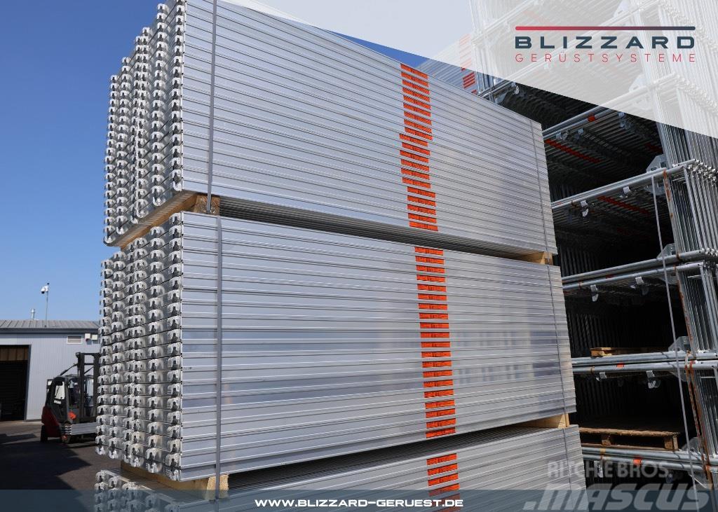 Blizzard Gerüstsysteme 61,24 m² neues Stahlgerüst mit Alubö Ponteggi e impalcature