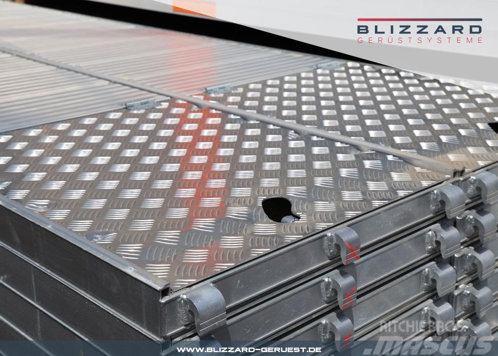 Blizzard Gerüstsysteme 61,24 m² neues Stahlgerüst mit Alubö Ponteggi e impalcature