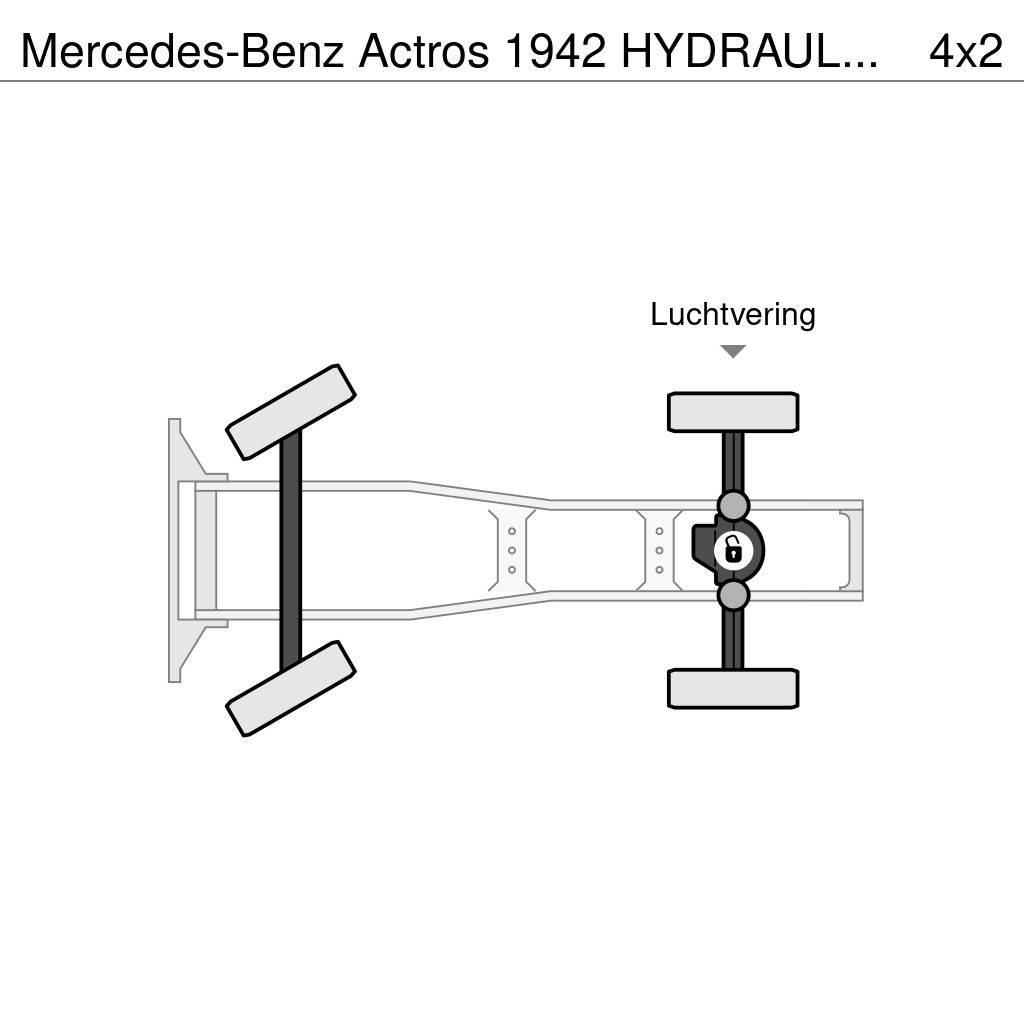 Mercedes-Benz Actros 1942 HYDRAULICS - EURO 5 - ONLY 426 760 KM Motrici e Trattori Stradali