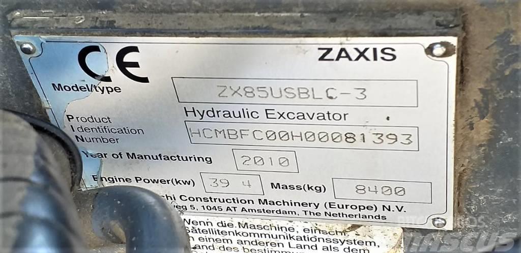 Midikoparka gąsienicowa HITACHI ZX 85 USBLC-3 Escavatori medi 7t - 12t