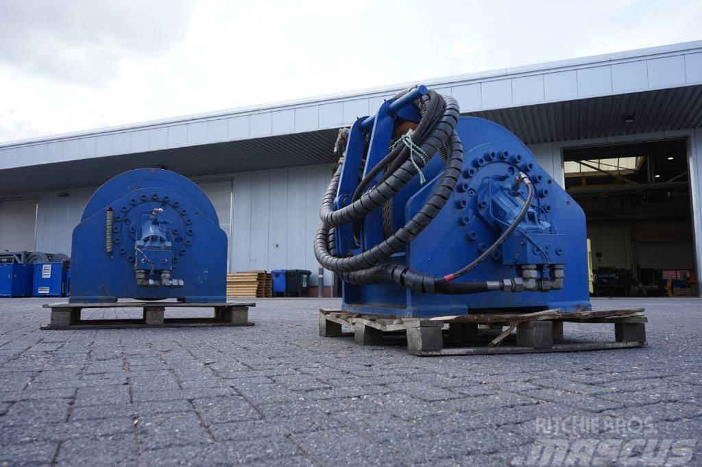  DÉGRA 20 ton Hydraulic Tugger Winch Argani idraulici
