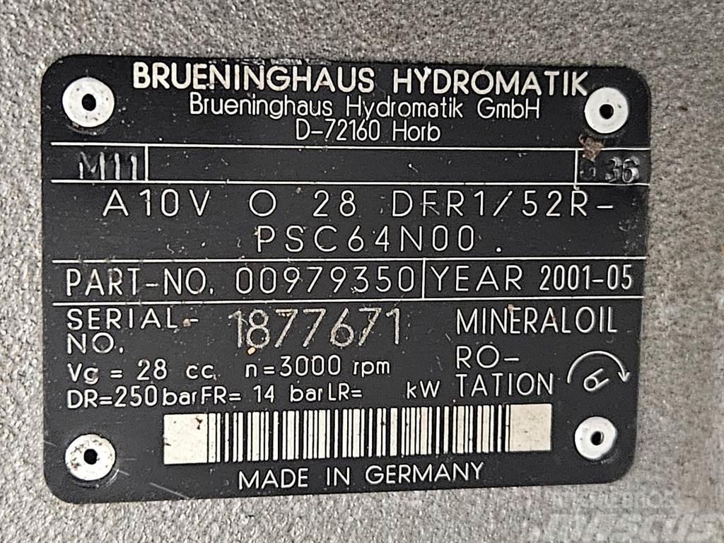 Brueninghaus Hydromatik A10VO28DFR1/52R-Load sensing pump Componenti idrauliche