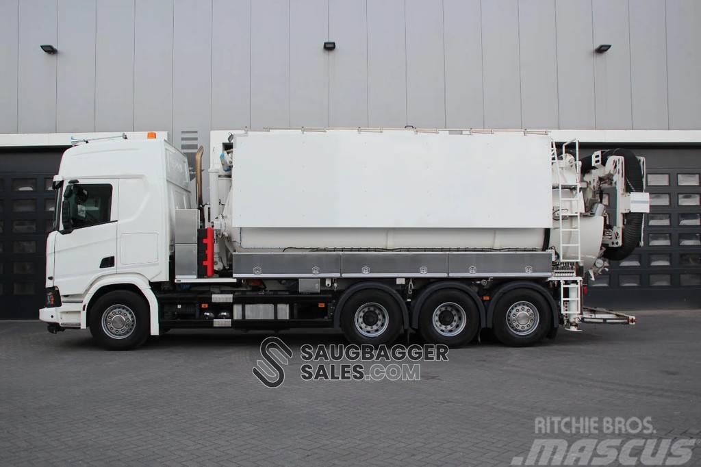 Scania R540 Amphitec Vortex 11000 suction excavator Camion autospurgo