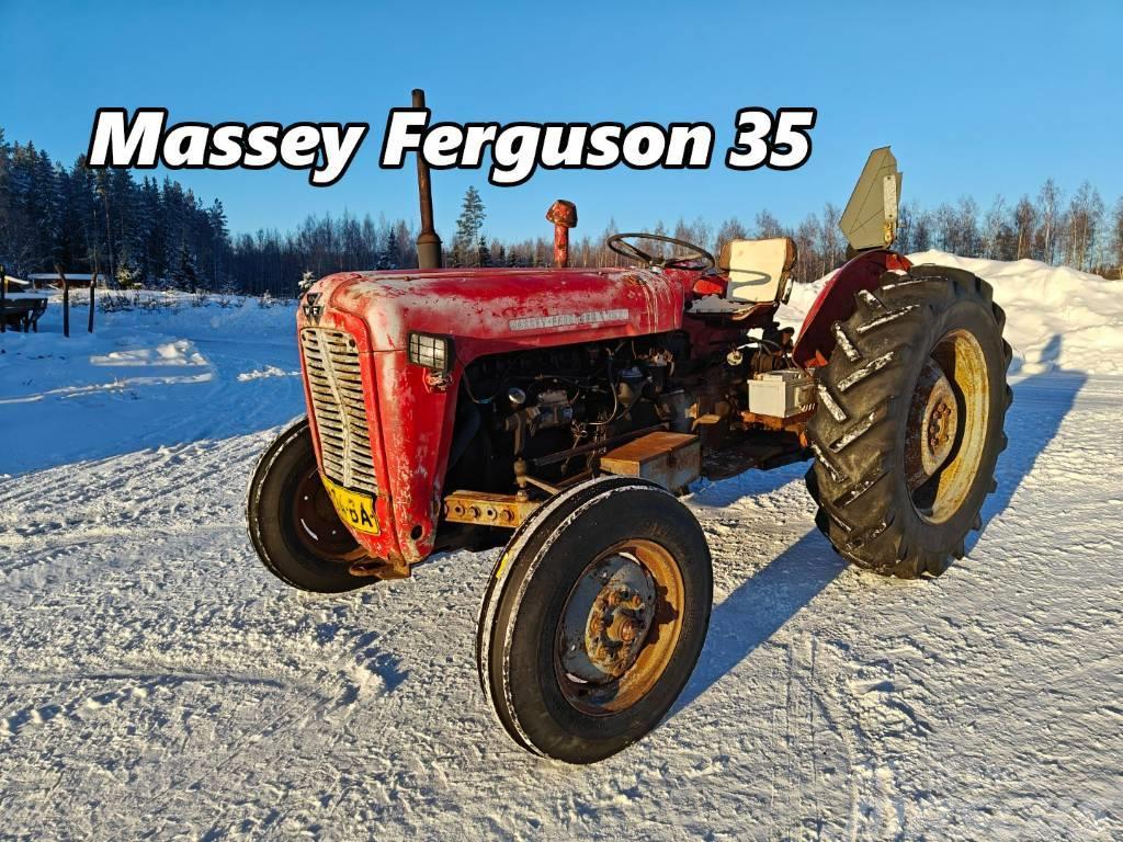 Massey Ferguson 35 - rekisterissä - VIDEO Trattori