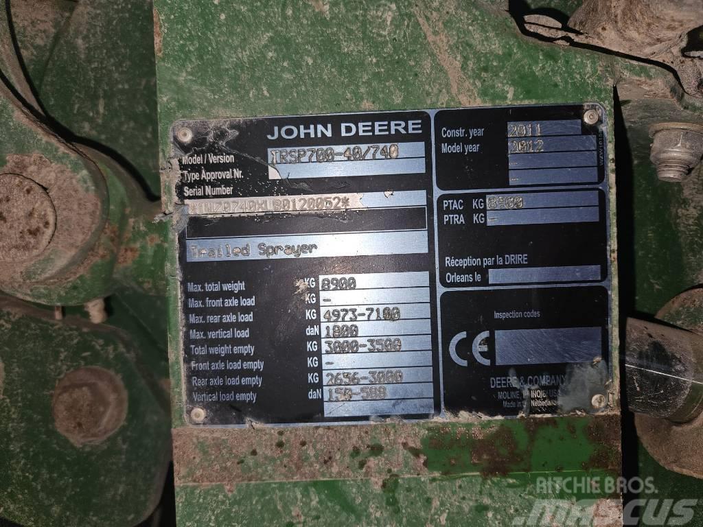John Deere 740 Irroratrici trainate