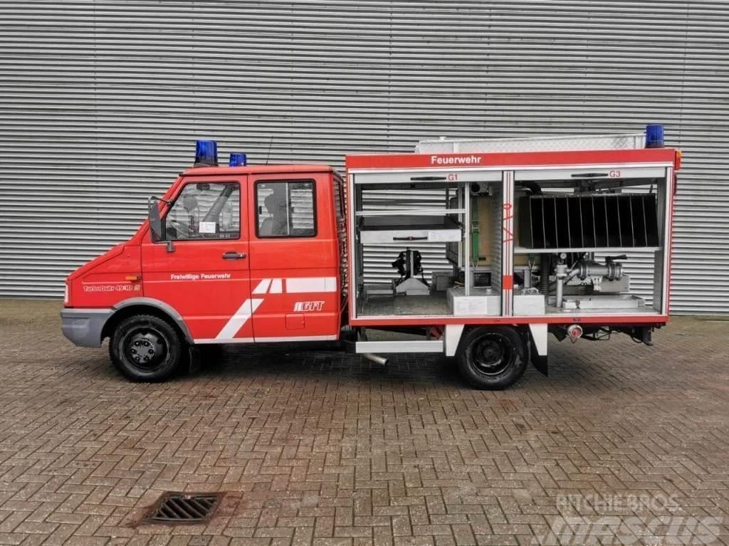 Iveco TurboDaily 49-10 Feuerwehr 7664 KM 2 Pieces! Camion Pompieri