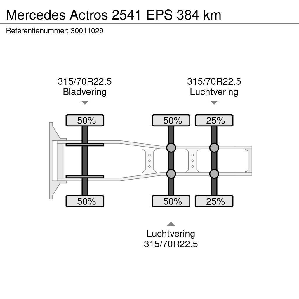 Mercedes-Benz Actros 2541 EPS 384 km Motrici e Trattori Stradali