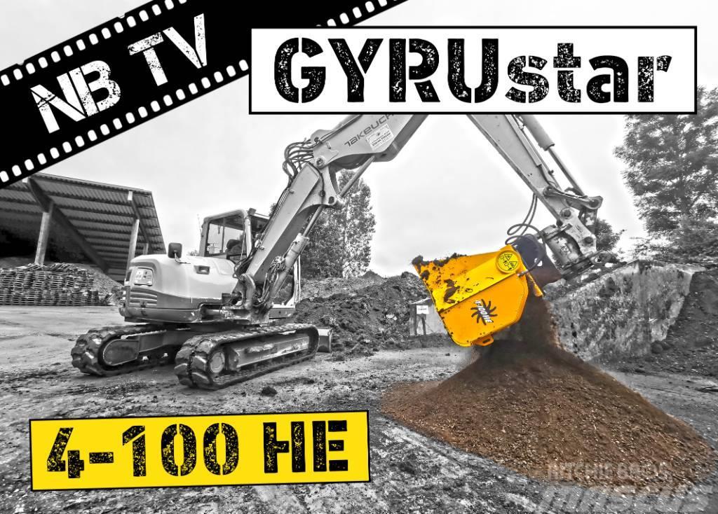 Gyru-Star 4-100HE | Siebschaufel Bagger ab 7 t Benne vaglianti