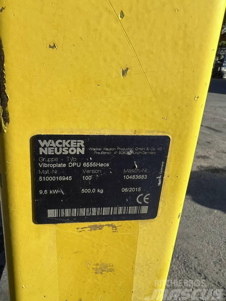 Wacker Neuson Vibroplate DPU 6555 Hecs*500 kg*E Start Vibratori