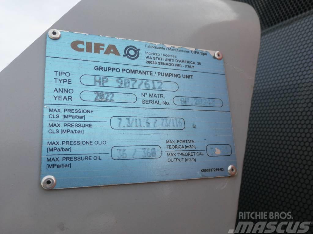 Cifa PC 907/612 D8 Pompe per calcestruzzo carrellate