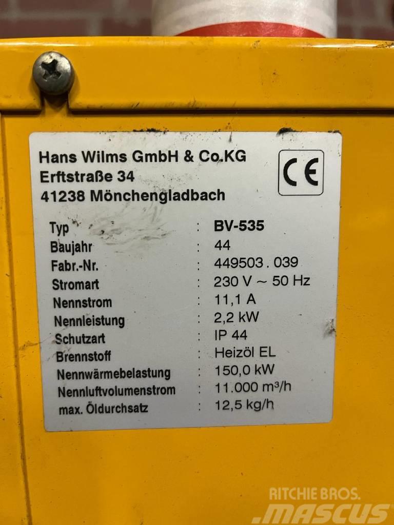 Wilms BV 535 Dispositivi di riscaldamento / scongelamento