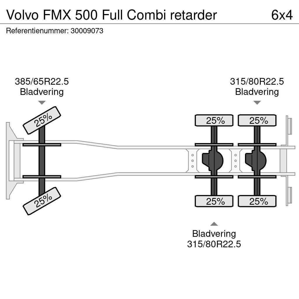 Volvo FMX 500 Full Combi retarder Camion altro