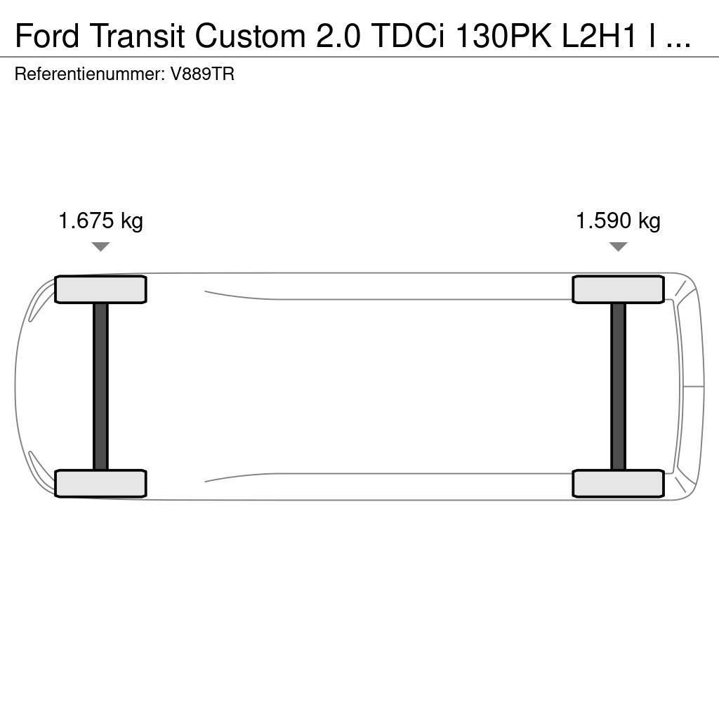 Ford Transit Custom 2.0 TDCi 130PK L2H1 l Airco l Navi Cassonati