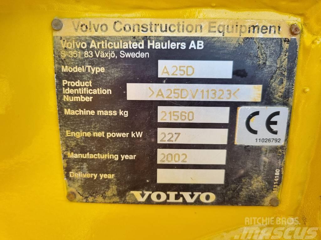 Volvo A 25 D Dumpers articolati
