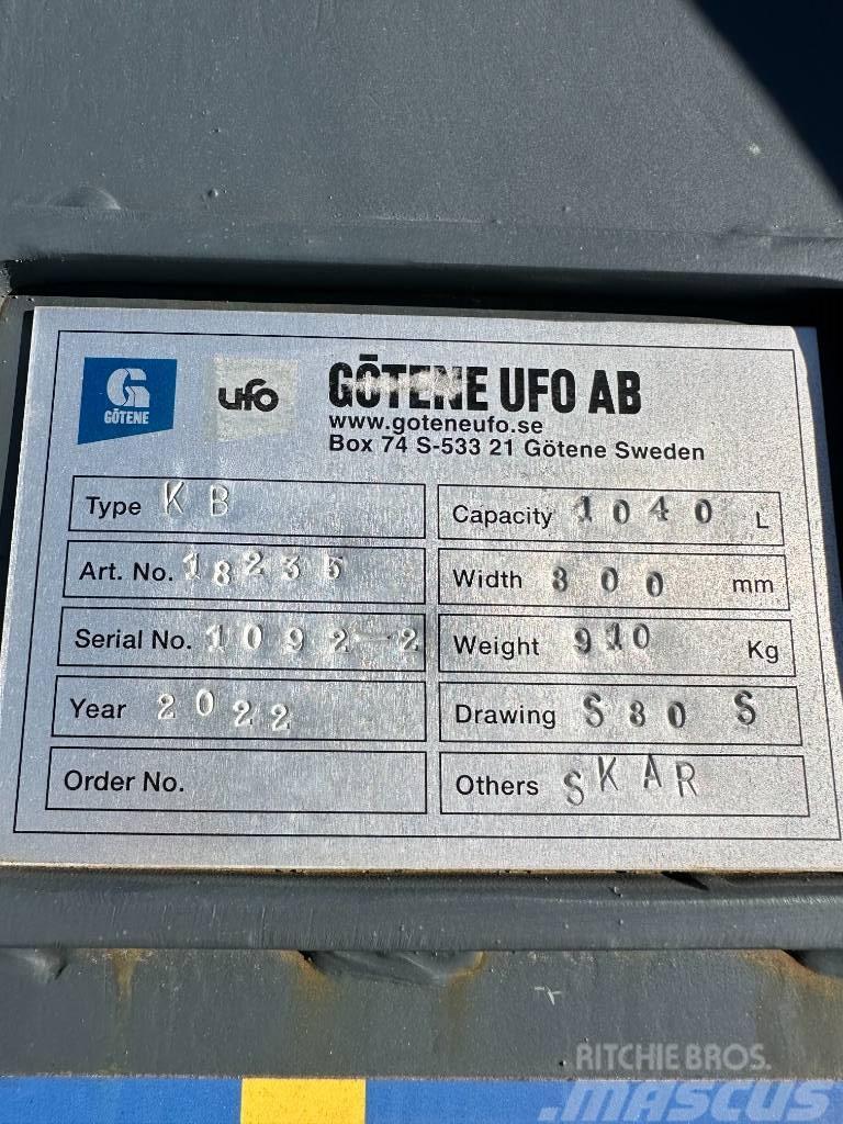 UFO KB-S80 Escavatori cingolati