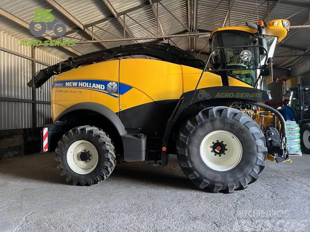 New Holland FR550 4WD+HEDER 600 SFIE Trince semoventi