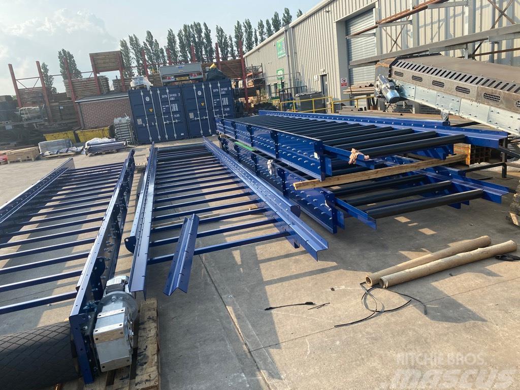  Recycling Conveyor RC Conveyor 1 meter wide x 10 m Nastri trasportatori