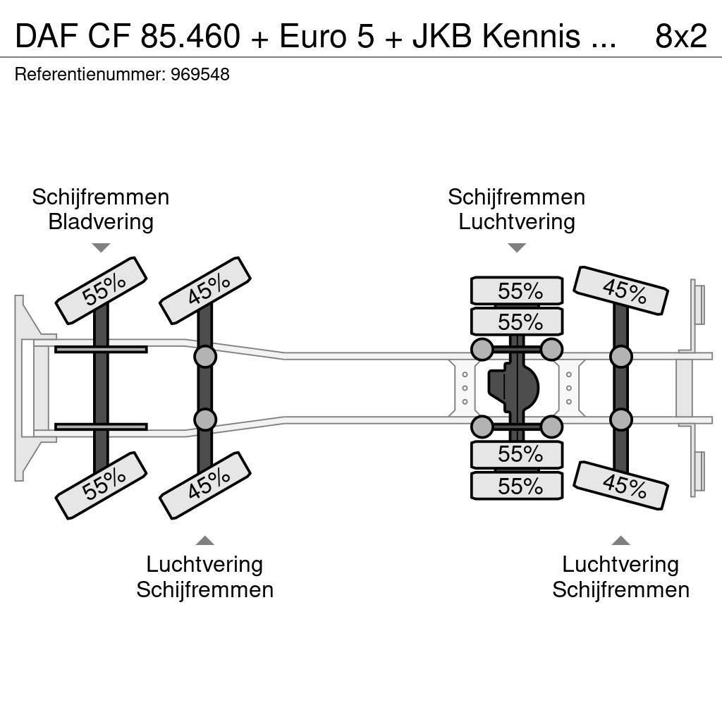 DAF CF 85.460 + Euro 5 + JKB Kennis Type 20.000 Crane Gru per tutti i terreni