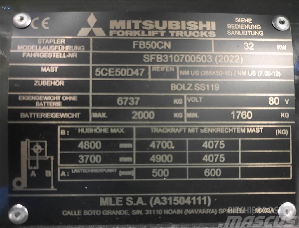 Mitsubishi FB50CN Carrelli elevatori elettrici