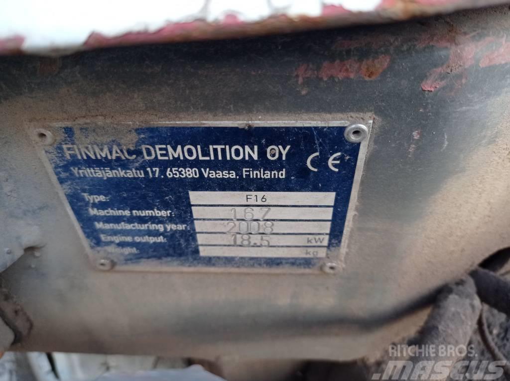  Finmac F16 Escavatori da demolizione